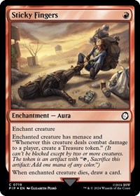 Sticky Fingers (Surge Foil), Universes Beyond: Fallout