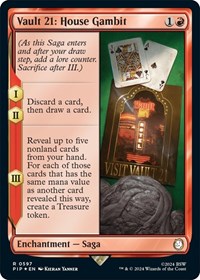 Vault 21: House Gambit (Surge Foil), Universes Beyond: Fallout