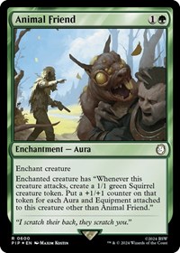 Animal Friend (Surge Foil), Universes Beyond: Fallout