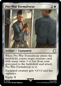 Pre-War Formalwear (Surge Foil), Universes Beyond: Fallout