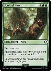 Squirrel Nest (Surge Foil), Universes Beyond: Fallout