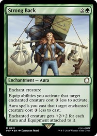 Strong Back (Surge Foil), Universes Beyond: Fallout