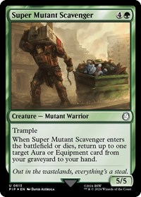 Super Mutant Scavenger (Surge Foil), Universes Beyond: Fallout