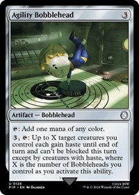 Agility Bobblehead, Universes Beyond: Fallout