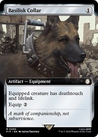 Basilisk Collar (Extended Art), Universes Beyond: Fallout