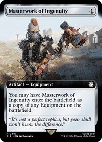 Masterwork of Ingenuity (Extended Art), Universes Beyond: Fallout