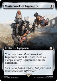 Masterwork of Ingenuity (Extended Art) (Surge Foil), Universes Beyond: Fallout