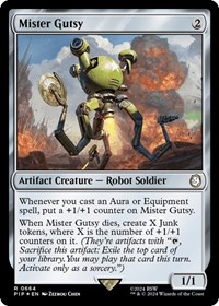 Mister Gutsy (Surge Foil), Universes Beyond: Fallout