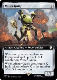 Mister Gutsy (Extended Art), Universes Beyond: Fallout