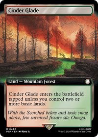 Cinder Glade (Extended Art), Universes Beyond: Fallout