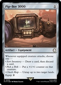 Pip-Boy 3000 (Surge Foil), Universes Beyond: Fallout