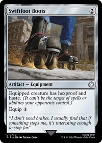 Swiftfoot Boots (Surge Foil), Universes Beyond: Fallout