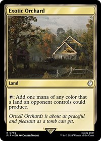 Exotic Orchard (Surge Foil), Universes Beyond: Fallout