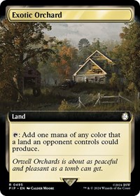 Exotic Orchard (Extended Art), Universes Beyond: Fallout