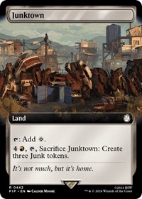 Junktown (Extended Art), Universes Beyond: Fallout