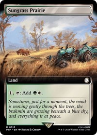 Sungrass Prairie (Extended Art), Universes Beyond: Fallout