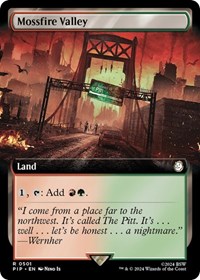 Mossfire Valley (Extended Art), Universes Beyond: Fallout