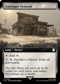 Scavenger Grounds (Extended Art), Universes Beyond: Fallout
