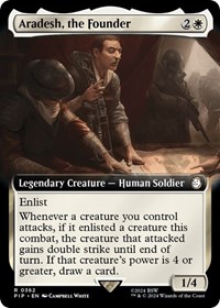 Aradesh, the Founder (Extended Art), Universes Beyond: Fallout