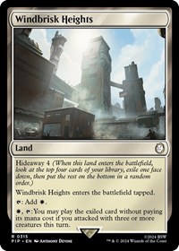 Windbrisk Heights, Universes Beyond: Fallout