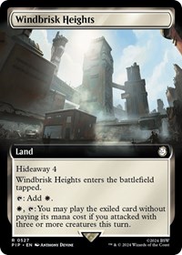 Windbrisk Heights (Extended Art), Universes Beyond: Fallout