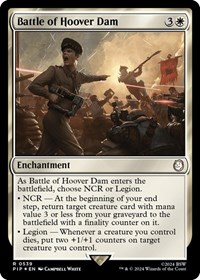 Battle of Hoover Dam (Surge Foil), Universes Beyond: Fallout