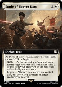 Battle of Hoover Dam (Extended Art), Universes Beyond: Fallout