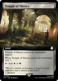 Temple of Silence (Extended Art), Universes Beyond: Fallout