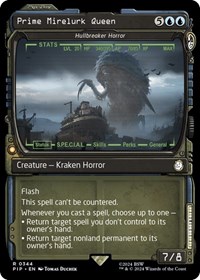 Prime Mirelurk Queen - Hullbreaker Horror (Showcase), Universes Beyond: Fallout