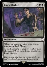 Black Market (Surge Foil), Universes Beyond: Fallout