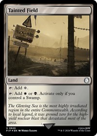 Tainted Field (Surge Foil), Universes Beyond: Fallout
