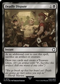 Deadly Dispute (Surge Foil), Universes Beyond: Fallout