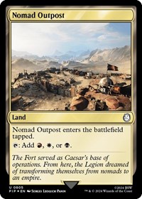 Nomad Outpost (Surge Foil), Universes Beyond: Fallout