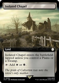 Isolated Chapel (Extended Art), Universes Beyond: Fallout