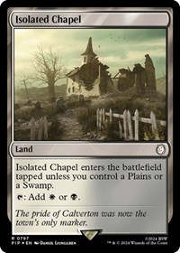 Isolated Chapel (Surge Foil), Universes Beyond: Fallout