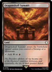 Dragonskull Summit (Surge Foil), Universes Beyond: Fallout