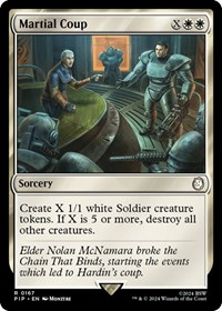 Martial Coup, Universes Beyond: Fallout