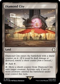 Diamond City (Surge Foil), Universes Beyond: Fallout