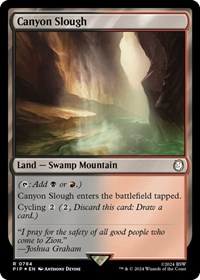 Canyon Slough (Surge Foil), Universes Beyond: Fallout