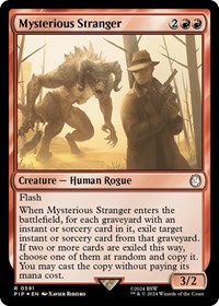 Mysterious Stranger (Surge Foil), Universes Beyond: Fallout