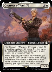 Overseer of Vault 76 (Extended Art), Universes Beyond: Fallout