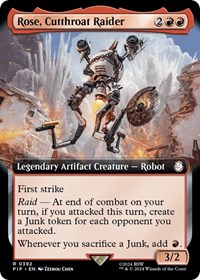Rose, Cutthroat Raider (Extended Art), Universes Beyond: Fallout
