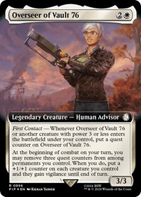 Overseer of Vault 76 (Extended Art) (Surge Foil), Universes Beyond: Fallout