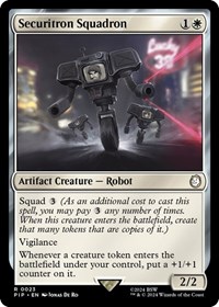 Securitron Squadron, Universes Beyond: Fallout