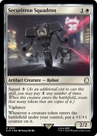 Securitron Squadron (Surge Foil), Universes Beyond: Fallout