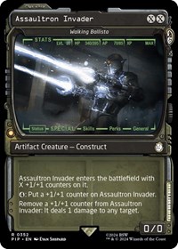 Assaultron Invader - Walking Ballista (Showcase), Universes Beyond: Fallout