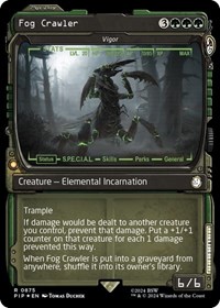 Fog Crawler - Vigor (Showcase) (Surge Foil), Universes Beyond: Fallout