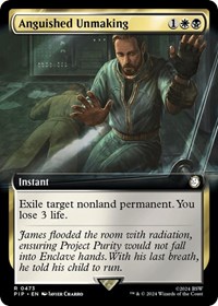 Anguished Unmaking (Extended Art), Universes Beyond: Fallout