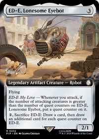 ED-E, Lonesome Eyebot (Extended Art), Universes Beyond: Fallout