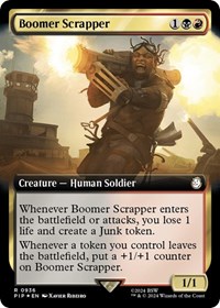 Boomer Scrapper (Extended Art) (Surge Foil), Universes Beyond: Fallout